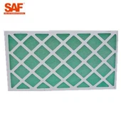 ফ্ল্যাট প্যানেল ফাইবারগ্লাস ফিল্টার