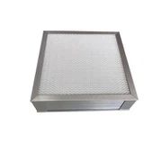 ক্লিন রুমের জন্য H10-U15 মিনি প্লিট হেপা এয়ার ফিল্টার